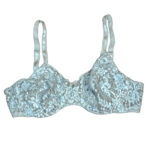 Vintage 70’s Oscar de la Renta Cream Lace Bra Full Coverage, 34C